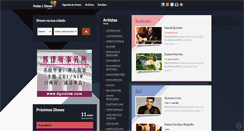 Desktop Screenshot of festaseshows.com.br